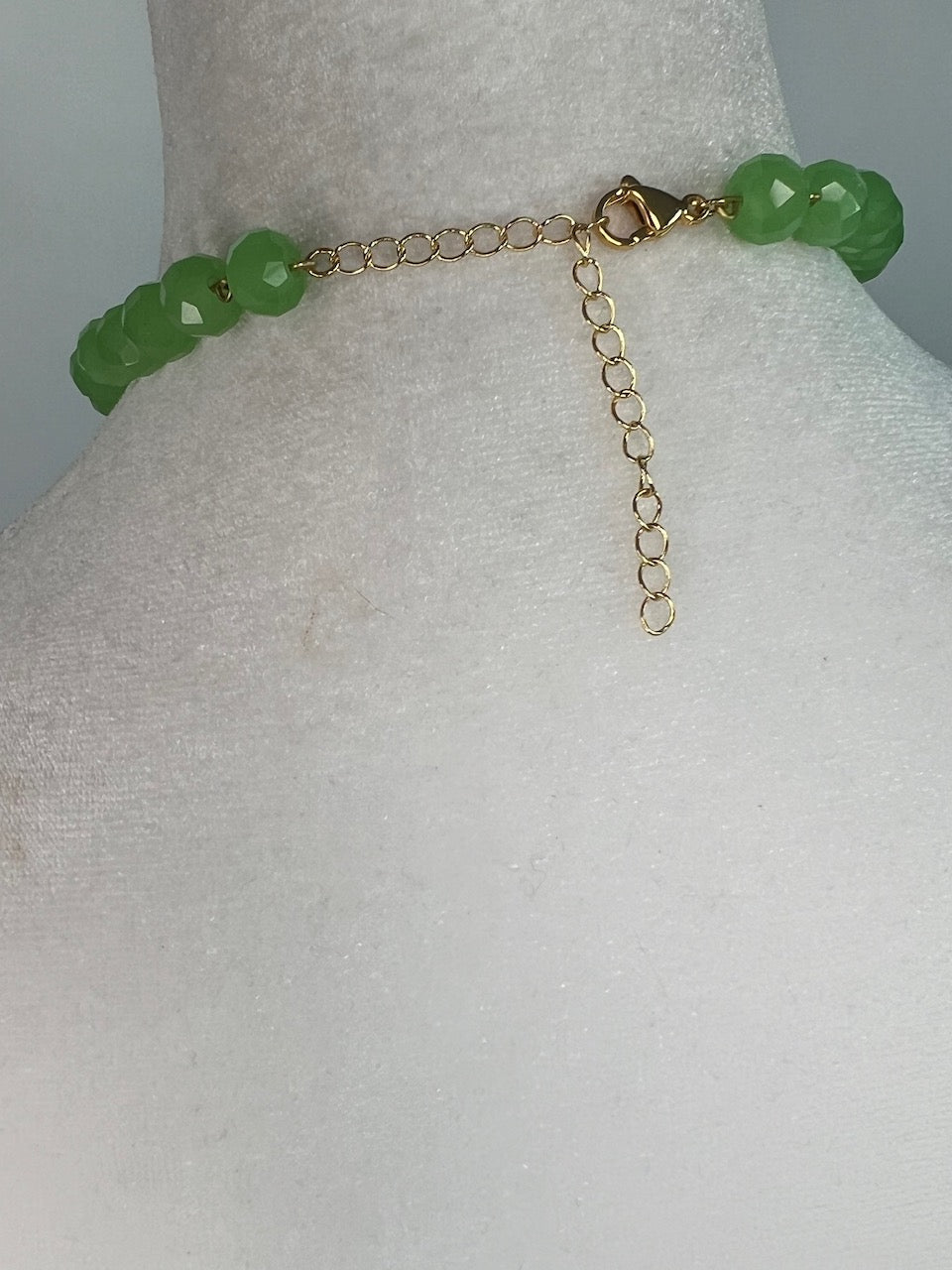 Gold Mosaic Spike Dragon Rosary