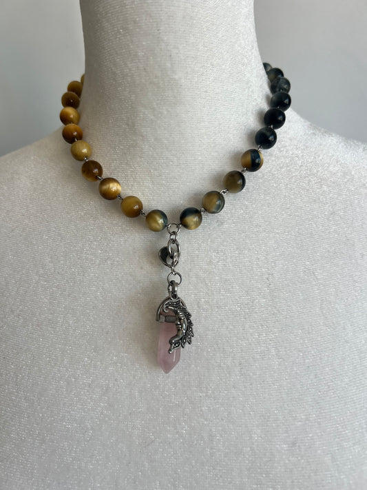 Rose Quartz Tiger’s Eye