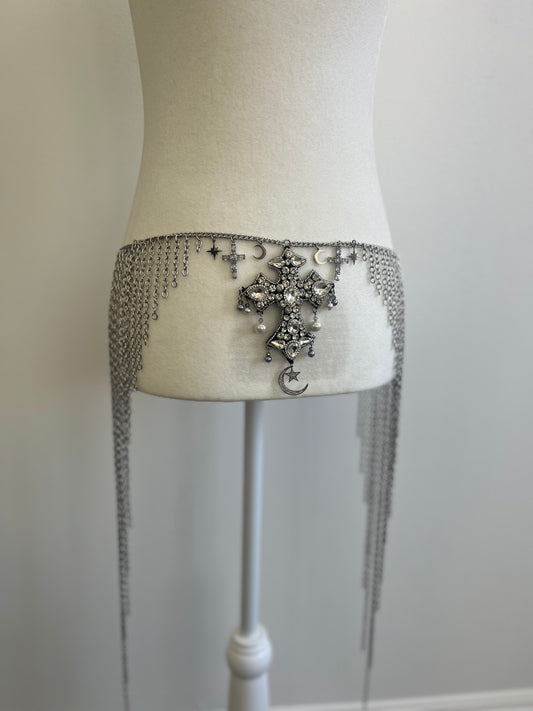 The Cross chain skirt