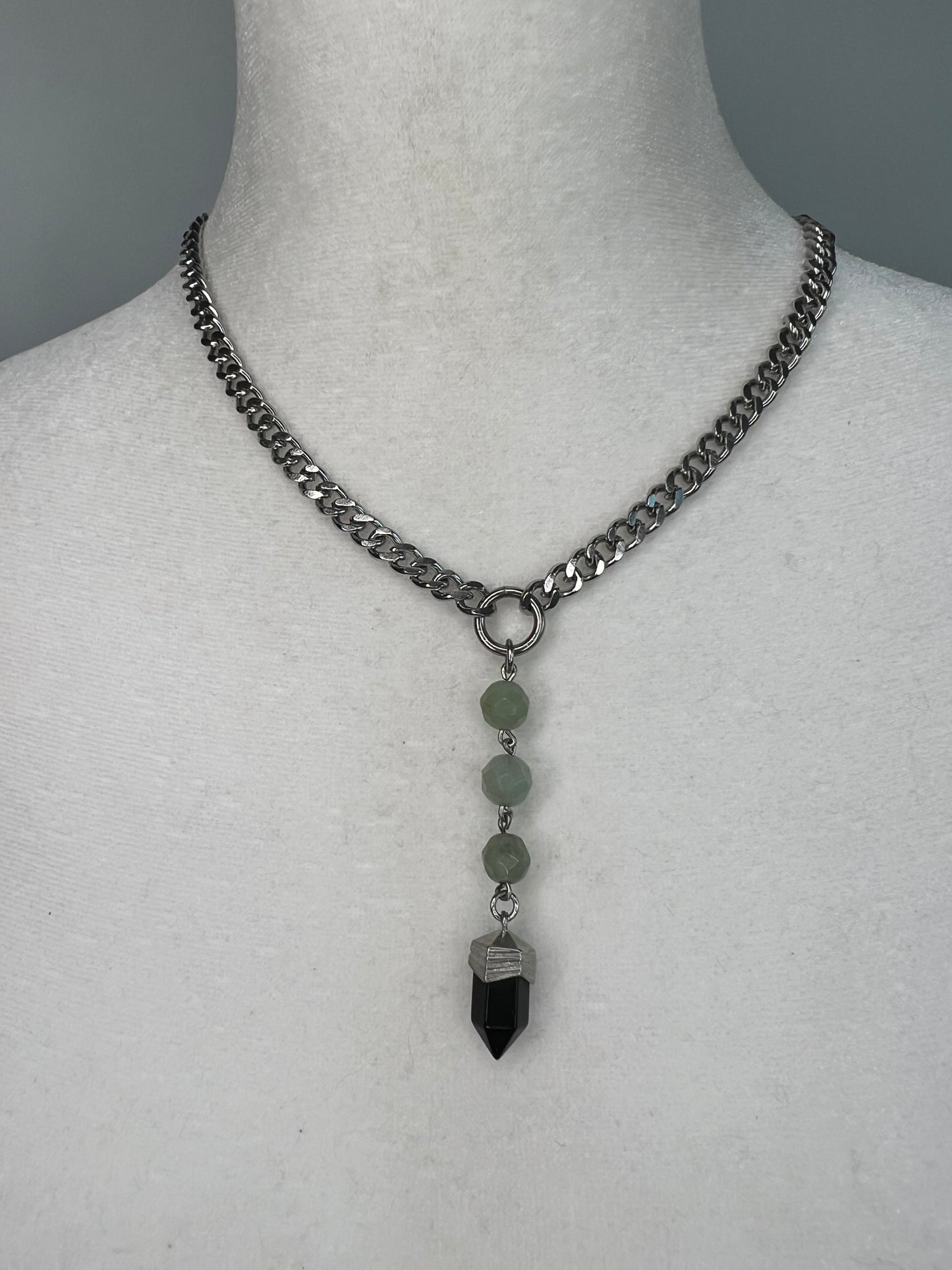 Obsidian Choker Necklace