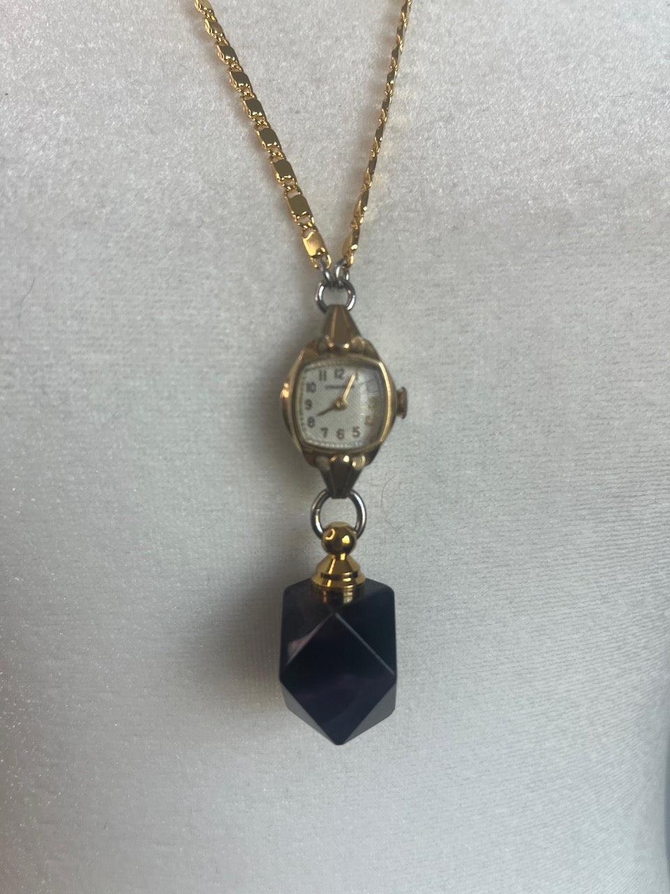 Amethyst Watch Necklace I